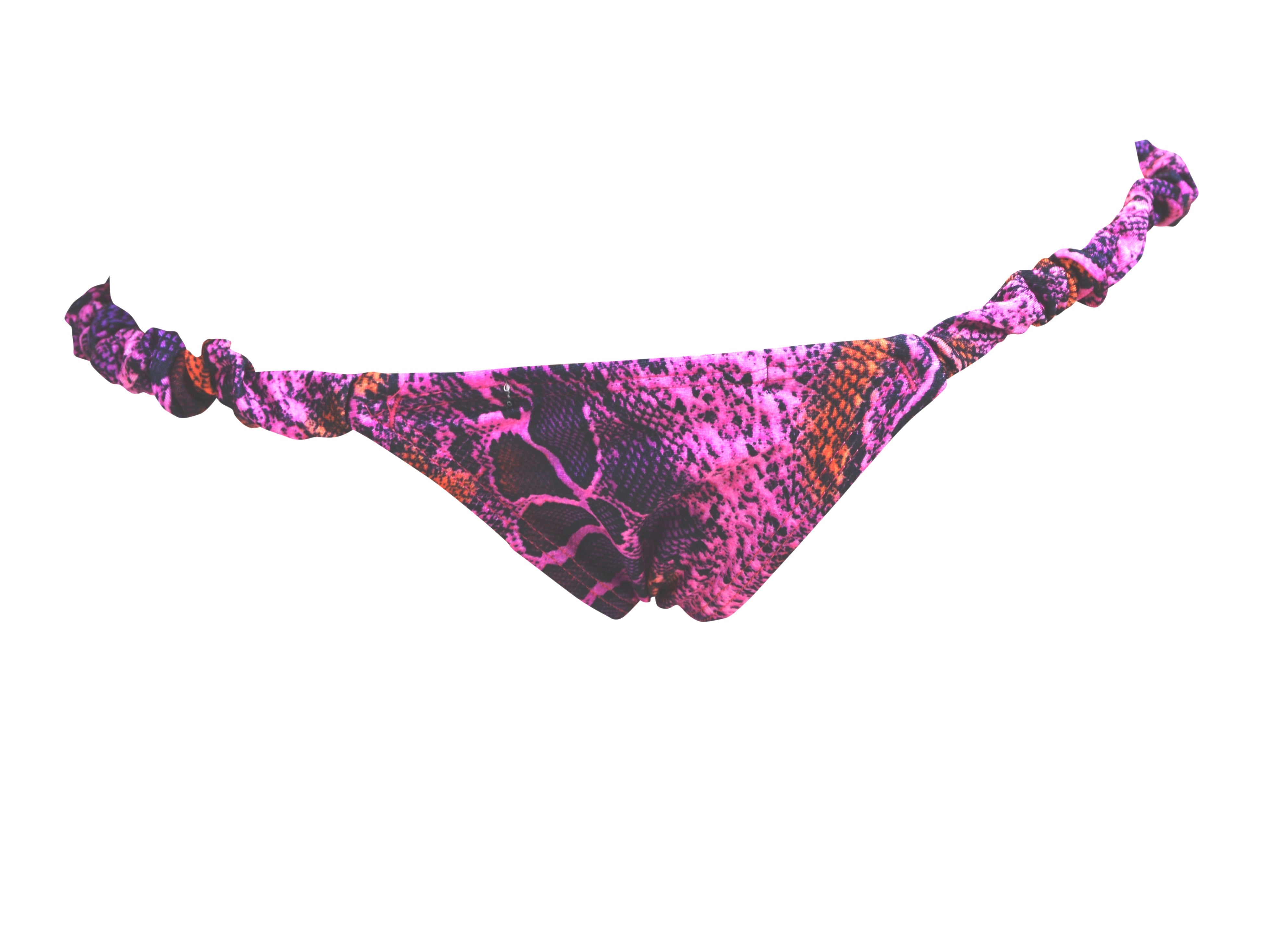Neon pink snake print bikini store