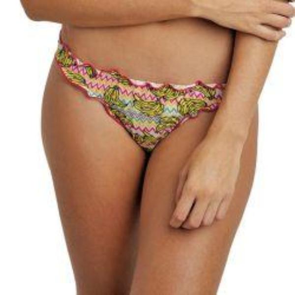 Opalocka Biquinis, Bananas Crinkle Cut-Away Bikini Pant