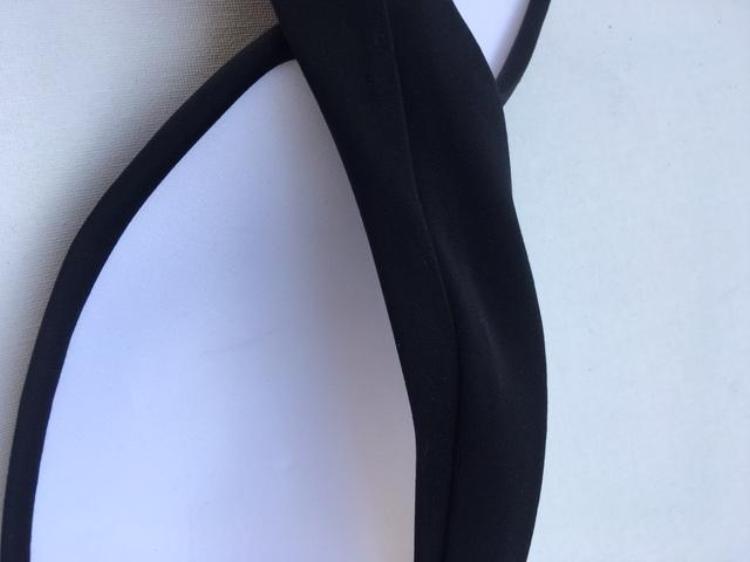 Black twist Bandeau