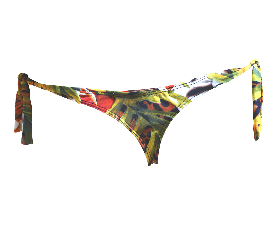 Roar! Katy Perry Brazilian Tiger Bikini Thong- Kinky Octopus - Tie Sides